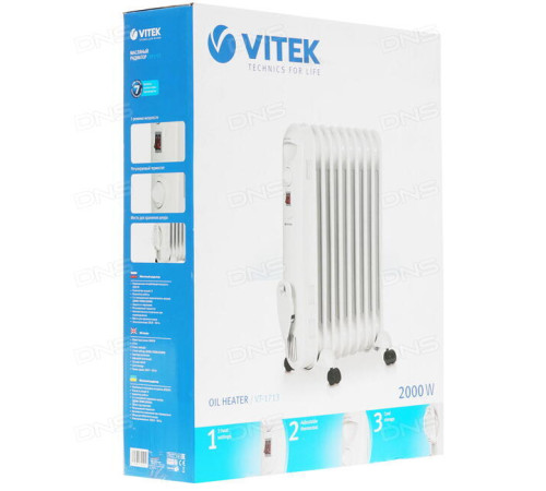 ზეთის რადიატორი VITEK VT-1713