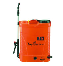 შესაწამლი აპარატი TOP GARDEN 380321 12V/8 Ah 16L