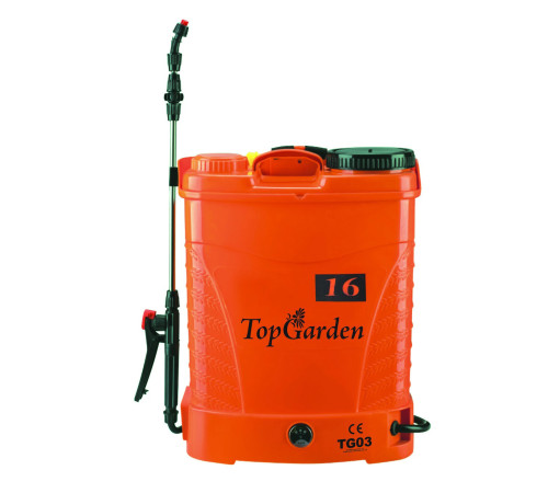 შესაწამლი აპარატი TOP GARDEN 380321 12V/8 Ah 16L