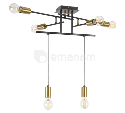 ჭაღი Rabalux Lanny 2116 E27 6x MAX 40W