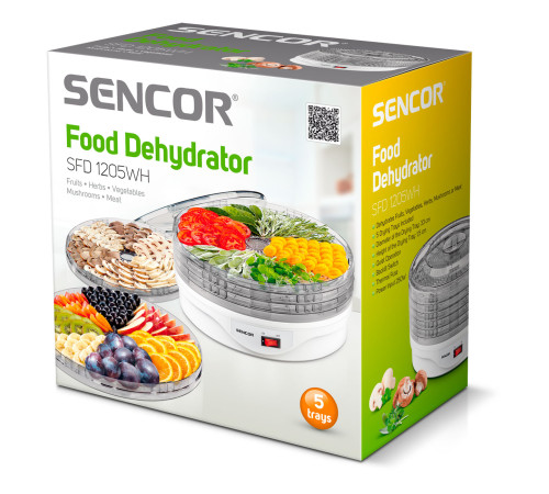 ხილის საშრობი SENCOR SFD 1205 WH