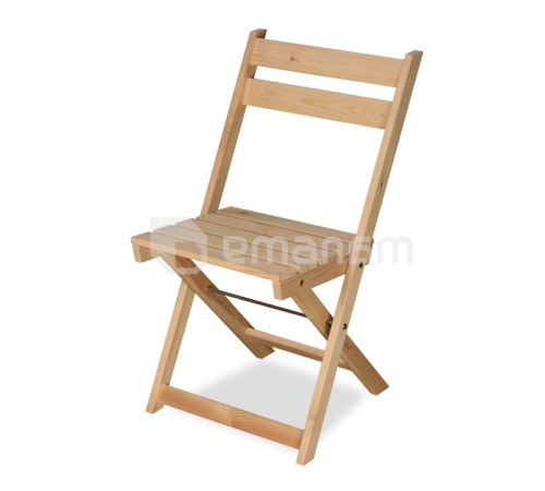 სკამი დასაკეცი InterLink Opus შეუღებავი