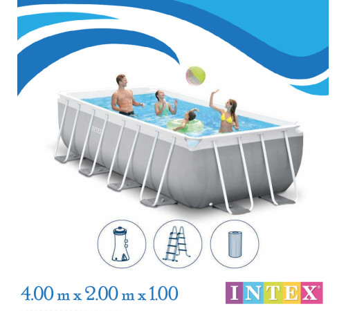 კარკასული აუზი INTEX 26788 (400x200x100სმ)