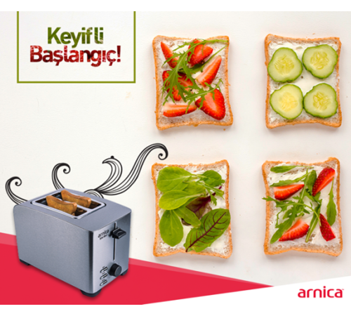 ტოსტერი ARNICA KITIR MINI GH27010