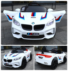 საბავშვო ელექტრო მანქანა BMW 1200 WHITE