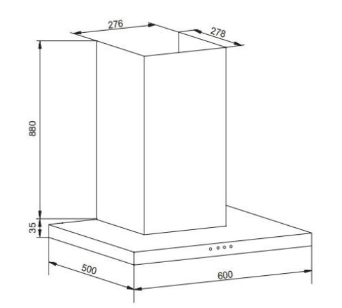 გამწოვი HANSA OKP631TH