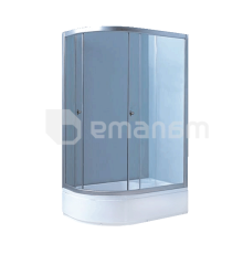 საშხაპე კაბინა ღრმა პადონით F-120-80/45-L 120/80 სმ