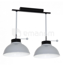 ჭაღი Luminex Factor grey 6164 2xE27/60W