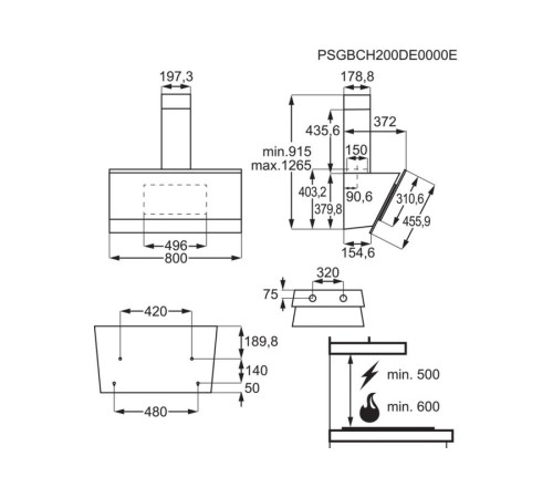 გამწოვი AEG DVB5860B