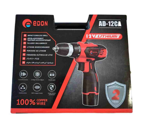 სახრახნისი EDON AD-12CA