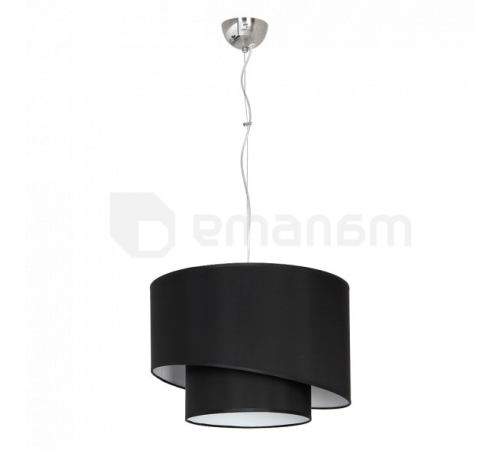 ჭაღი Luminex Shade double black 7003 1xE27/60W