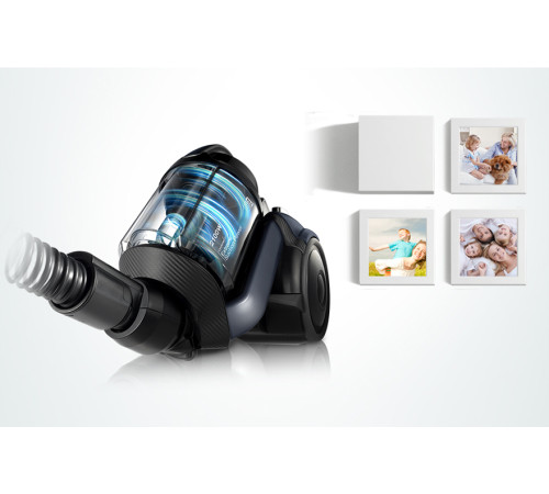 მტვერსასრუტი SAMSUNG VC21F50VNAB/EV