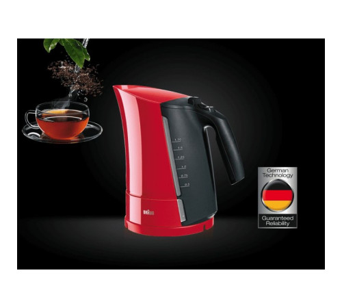 ელექტრო ჩაიდანი BRAUN WK300 RED