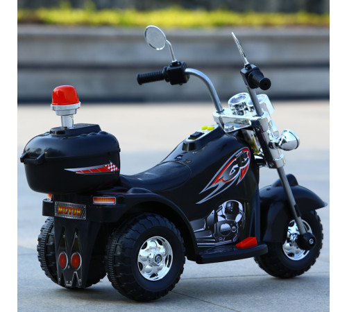 საბავშვო ელექტრო მოტოციკლი P95 BLACK