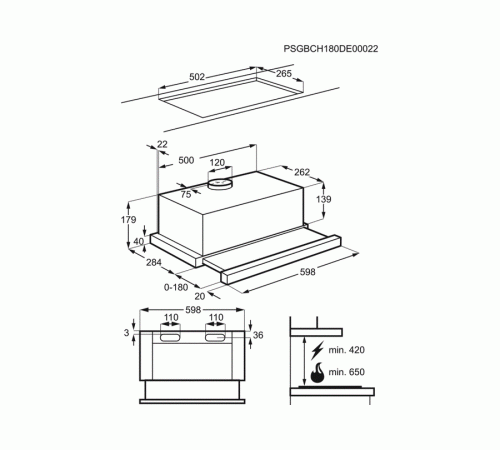 გამწოვი AEG DPB2621S