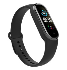 ჭკვიანი საათი XIAOMI Fitness bracelet Mi Band 5 BLACK