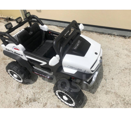 საბავშვო ელექტრო მანქანა MERCEDES BENZ 2040 4x4 WHITE