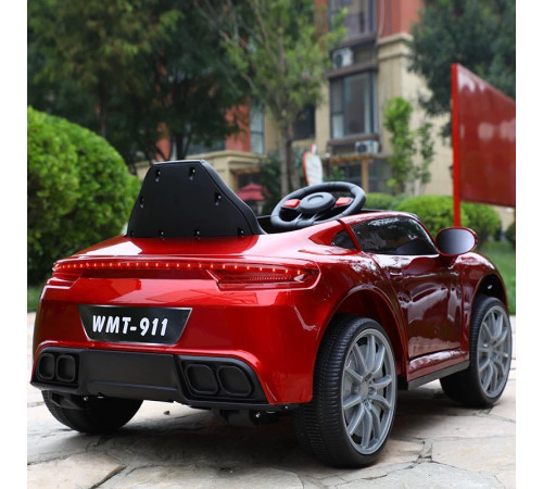 საბავშვო ელექტრო მანქანა PORSCHE WMT-911 RED
