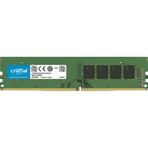 მეხსიერების ბარათი Crucial 8GB DDR4-2666 DIMM (CT8G4DFRA32A)