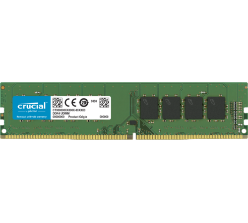 მეხსიერების ბარათი Crucial 8GB DDR4-2666 DIMM (CT8G4DFRA32A)