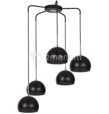 ჭაღი Luminex Cool 518 5x60W E27 შავი