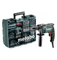 დარტყმითი დრელი Metabo SBE 650 SET (600671870) 650W + აქსესუარების ნაკრები