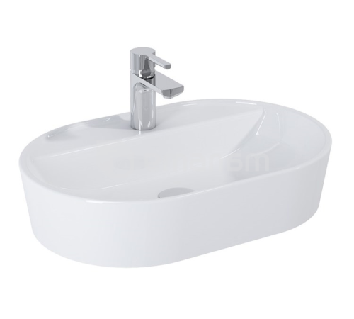 ხელსაბანი დასადები Elita Babette 62x41 თეთრი