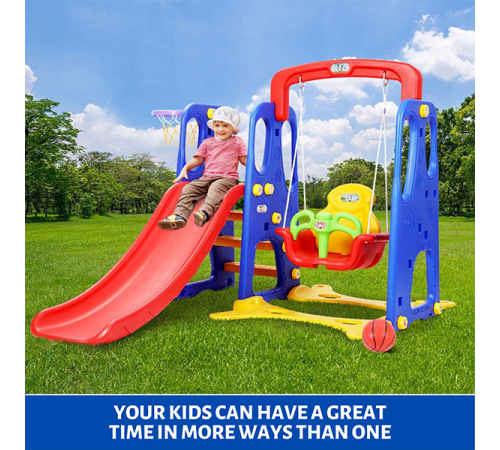 სასრიალო Little Tots Keezi 3-in-1 ZK016-1 (X02)