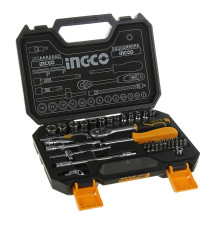 ხელსაწყოების ნაკრები INGCO HKTS14451 (45ცალი)