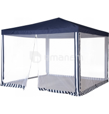პავილიონი დახურული 3х3მ ლურჯი