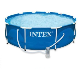 კარკასული აუზი INTEX 28212 (366x76სმ+ფილტრი)