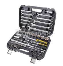 ნაკრები ბიტების და თავაკების Topmaster 339204 1/4" 1/2" 82 ც