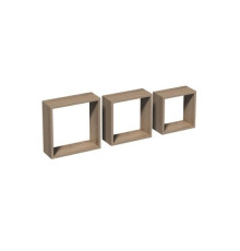 თაროების კომპლექტი Domax მუხა sonoma 3 ც