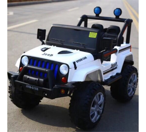 საბავშვო ელექტრო მანქანა JEEP JHW5188 WHITE