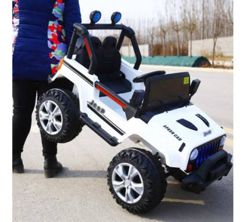საბავშვო ელექტრო მანქანა JEEP JHW5188 WHITE