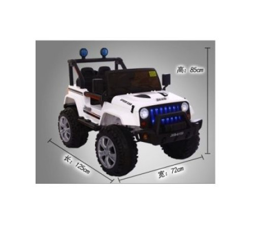 საბავშვო ელექტრო მანქანა JEEP JHW5188 WHITE