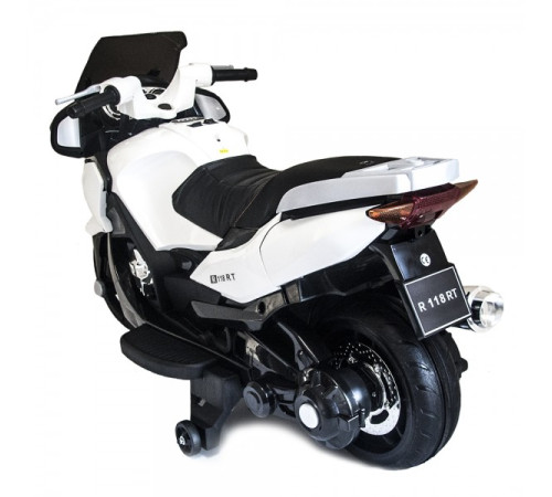 საბავშვო ელექტრო მოტოციკლი HARLEY BELLA HZB-118 WHITE