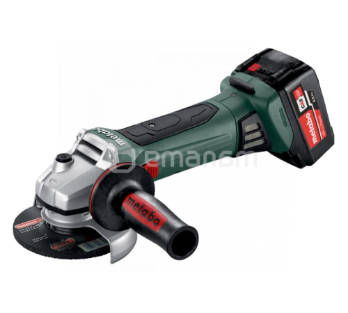 კუთხის სახეხი მანქანა აკუმულატორის Metabo W 18 LTX 125 QUICK 18V (602174610)