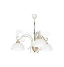 ჭაღი Luminex Aurora white 5973 E27 3x MAX 60W