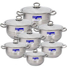 ქვაბების ნაკრები ARIAN CASTRO 14 PCS