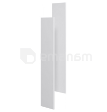 გვერდითა პანელების კომპლექტი Aqwella Mobi თეთრი