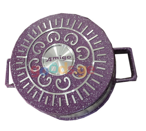 ქვაბების ნაკრები AMIGO 5 PCS VIOLET