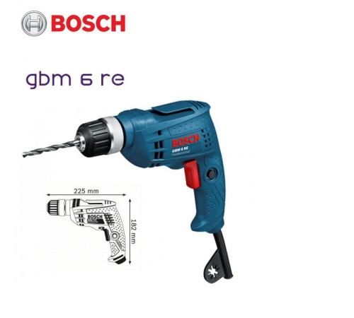 ბურღი BOSCH GBM 6 RE