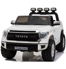 საბავშვო ელექტრო მანქანა TOYOTA TUNDRA WHITE
