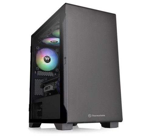 ქეისი Thermaltake S100 Tempered Glass Micro Chassis (CA-1Q9-00S1WN-00)
