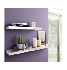 თარო დაფარული სამაგრით თეთრი Velano FSG 80/24 795x235 მმ