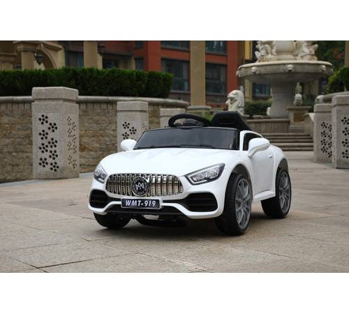 საბავშვო ელექტრო მანქანა WMT 919 WHITE