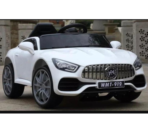 საბავშვო ელექტრო მანქანა WMT 919 WHITE