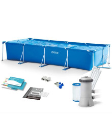 კარკასული აუზი INTEX 28274 (450x220x84) + ფილტრი