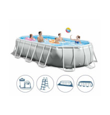 კარკასული აუზი INTEX PRISM FRAME 26798np (610x3.05x122სმ)